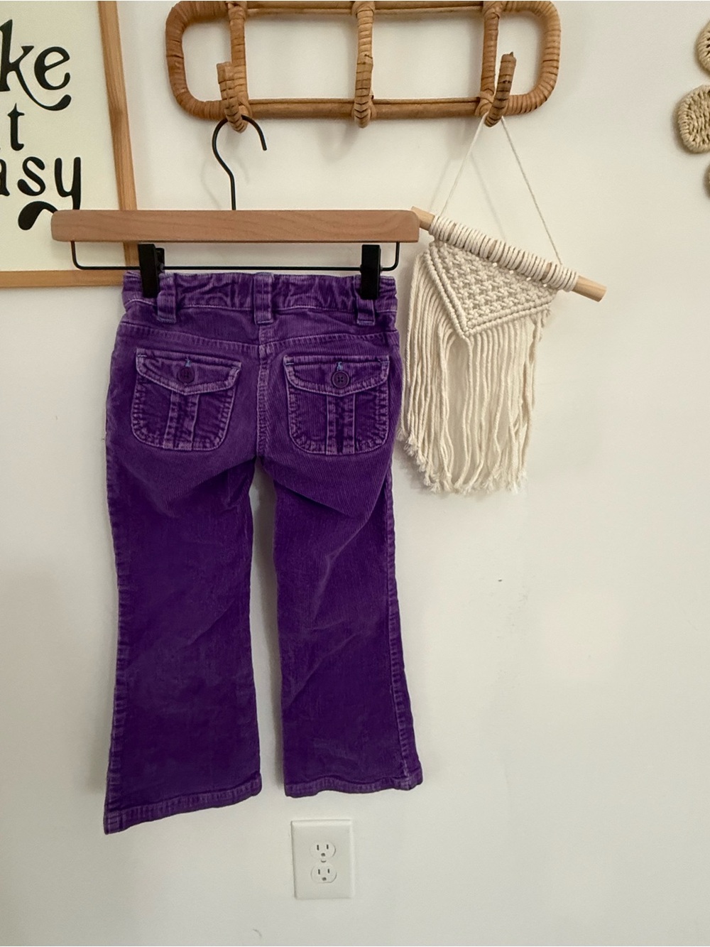 Mini Boden - 6y - purple corduroy pants - Picture 4 of 11